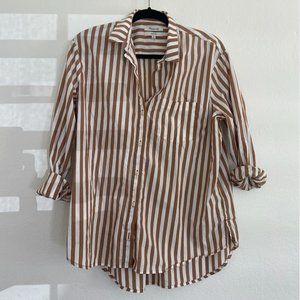Madewell Oversized Striped Button-down